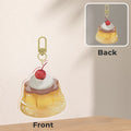 Cozy pudding keychain