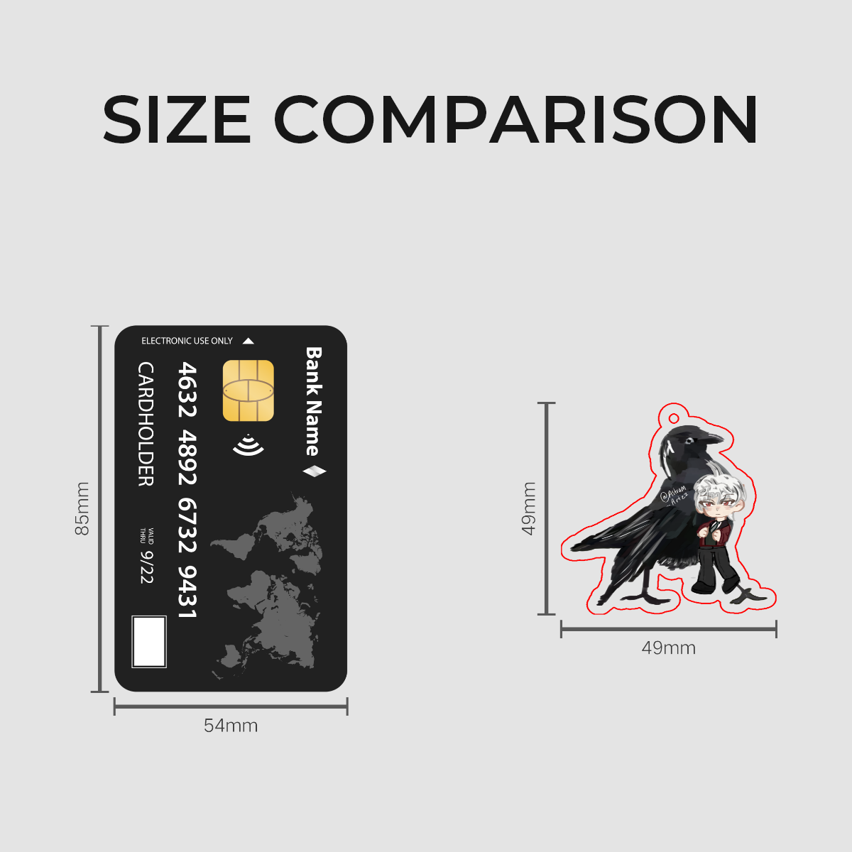 Sylus Crow Keychain