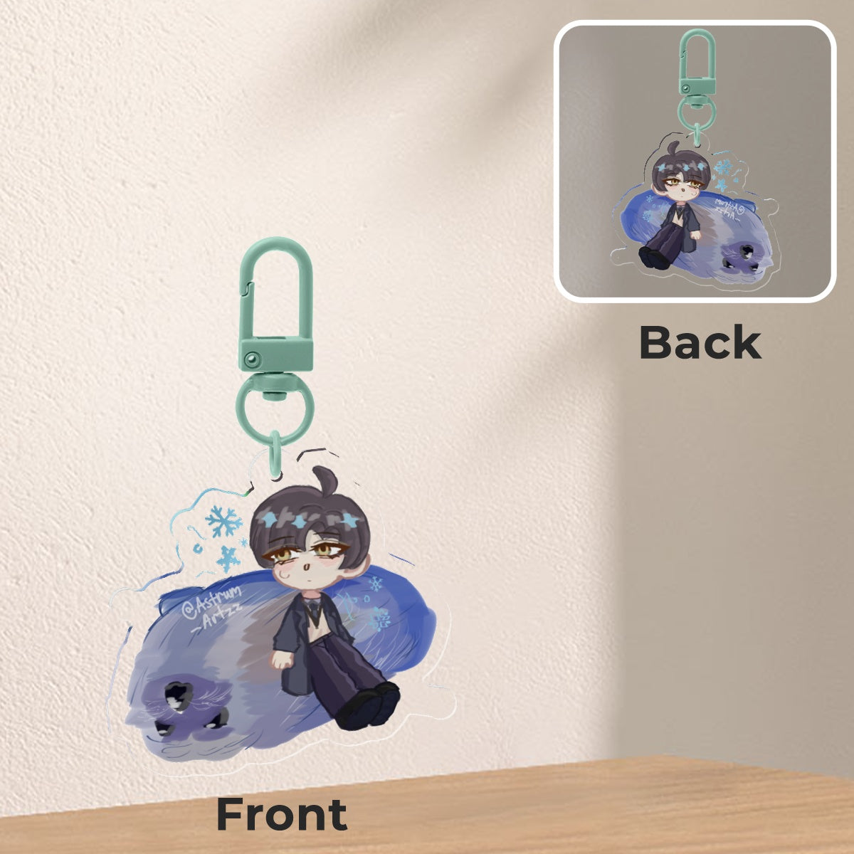 Zayne Seal Keychain