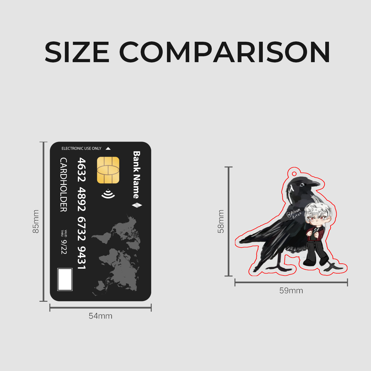 Sylus Crow Keychain