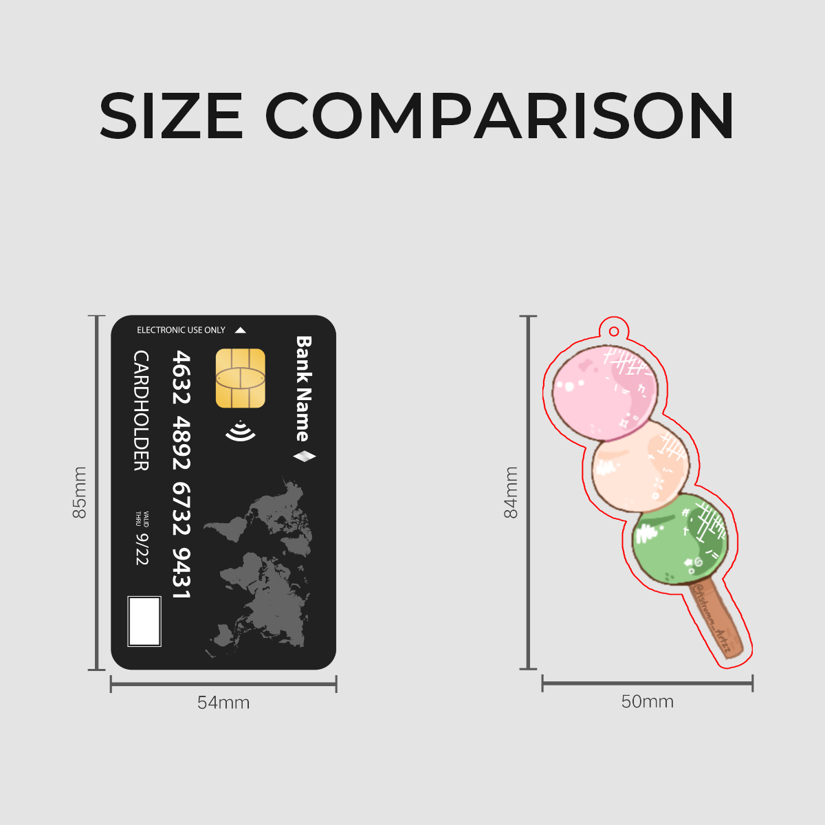Dango Keychain
